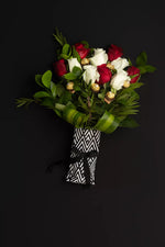 Load image into Gallery viewer, Red and White Hand Bouquet