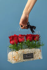 Load image into Gallery viewer, I Love You Always Flower Bag