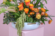 Braided Blooms Flower Pot