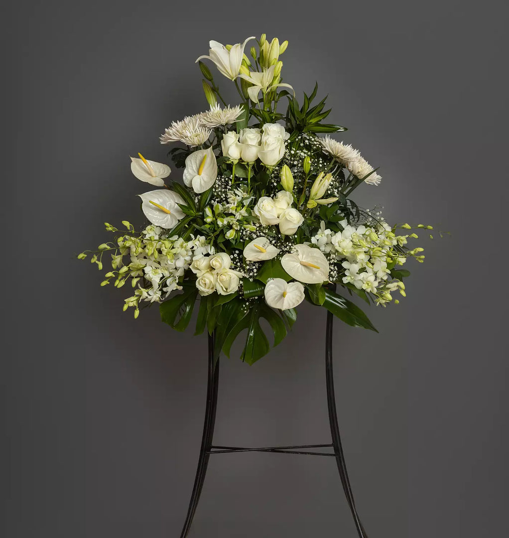 We Love You Flower Stand