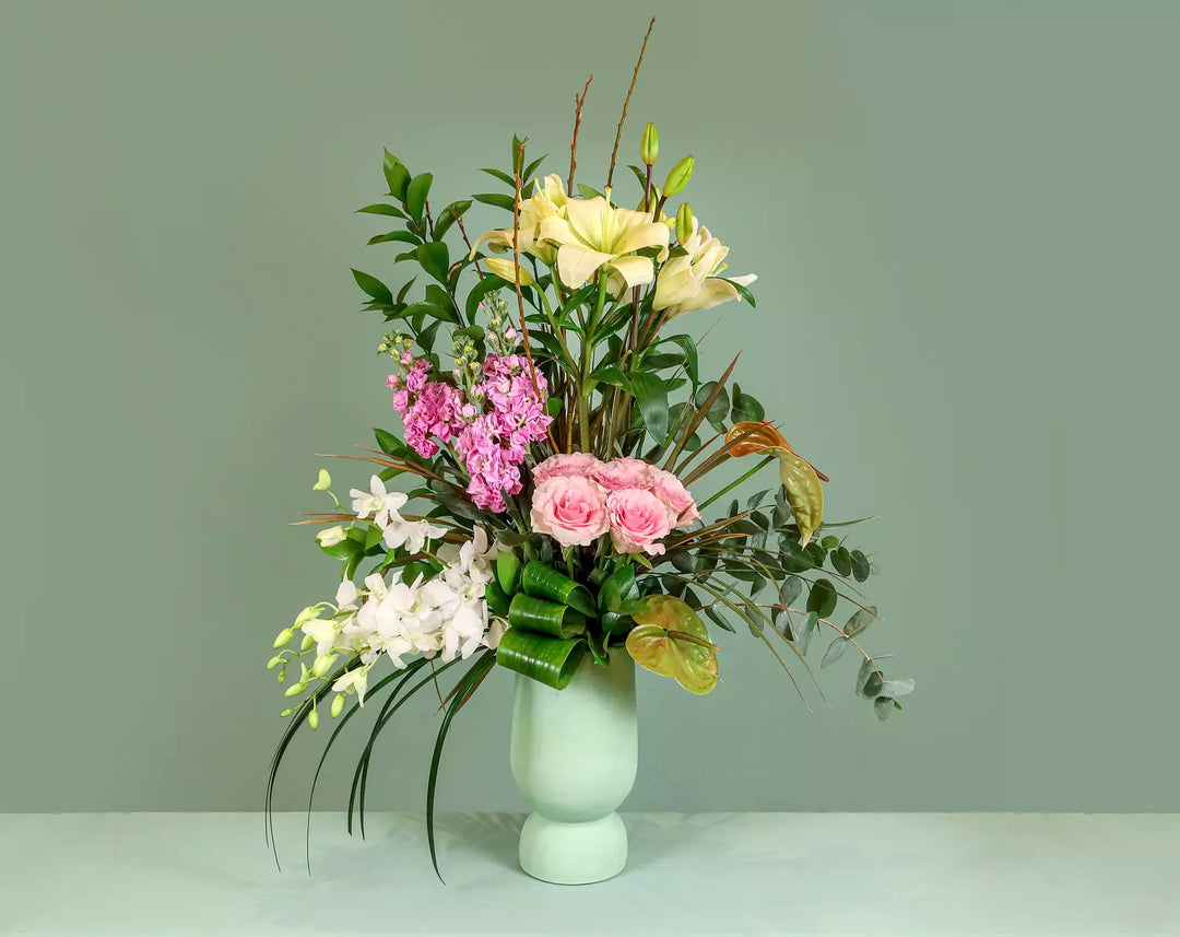 Pastel Harmony Flower Pot