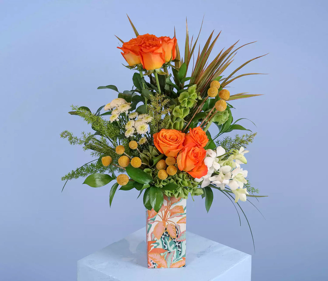 Artisan Sunburst flower box