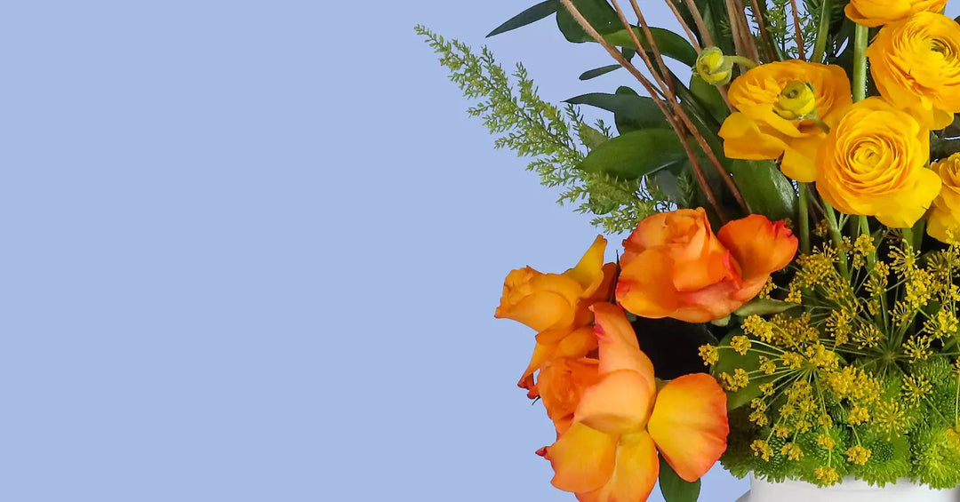 Artisan Sunburst Flower Pot