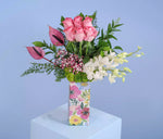 Load image into Gallery viewer, Floral Canvas Flower Box