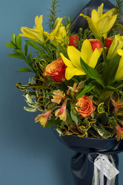 Here Comes The Sun Flower Bouquet